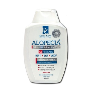 Alopecia, IGF, hajhullás elleni sampon 3%-os Procapil-tartalommal, 300 ml - Img 3