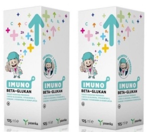 Imuno Beta Glucan 125ml, pachet 2 bucati