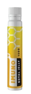 Imuno Royal Jelly, laptisor de matca cu vitamina C si zinc, 1 fiola X 25ml