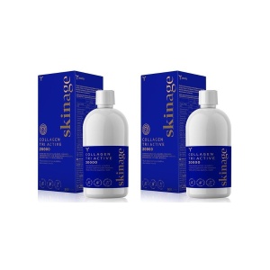 Colagen Hidrolizat, Lichid, Marin, concentrație mare de 20000mg, conține Acid Hialuronic si Coenzima Q10, cu gust de Ananas, Pachet 2 Bucăți