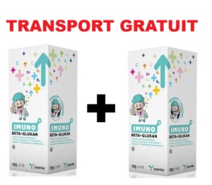 Imuno Beta Glucan 125ml, pachet 2 bucati