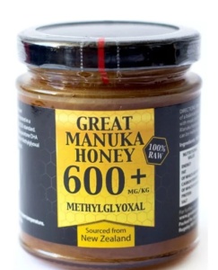 Manuka méz MGO 600+, 250 g (üvegedény)