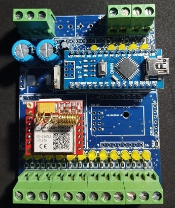 CCTG88OS - CombiTel Combinatore Telefonico GSM 8 Digital Input 8 Digital Output_hw.ELETTRONICA_sw.SMS