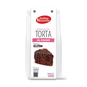 Mix pentru Tort Pufos de Cacao fără Gluten Molino Rossetto 400gr