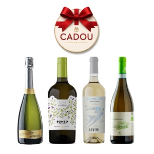 Pachet 4 Sticle de Vin cu Geantă de Umăr Roberto Torretta Cadou