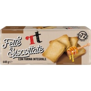 Pâine Prăjită Integrală Fette Biscottate RT 72 felii