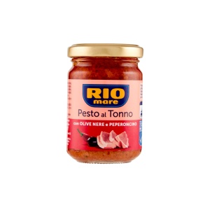 Pesto de Ton cu Măsline Negre și Ardei Iute Rio Mare 130gr