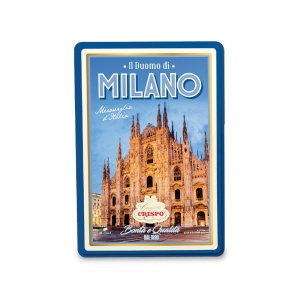 Praline Asortate Milano în Cutie Metalică Crispo 200gr