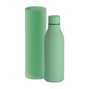 Termos Verde Mentă cu Textură Soft în Cutie Cadou 550ml