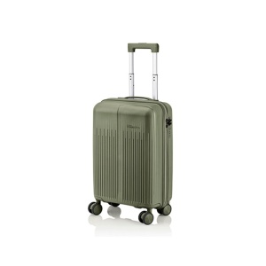Troler Mediu din Policarbonat Verde Roberto Torretta 34 x 22 x 56 cm