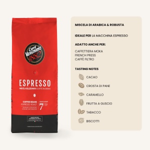 Cafea Boabe Vergnano Espresso 500gr - Img 3