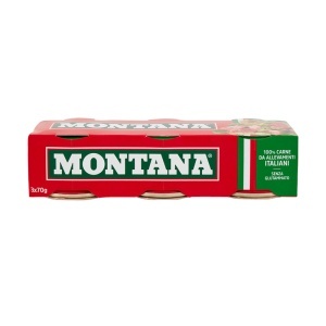 Carne de Vită la Cutie Montana 3x70gr