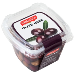 Măsline Negre Întregi Granata 520gr