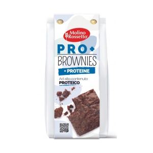 Mix pentru Brownies Proteice fără Gluten Molino Rossetto 300gr