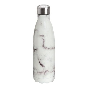 Termos Alb cu Imprimeu Marmorat 500 ml