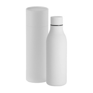 Termos Alb cu Textură Soft în Cutie Cadou 550ml