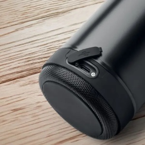 Termos Negru 500ml cu Boxă Bluetooth și LED - Img 4
