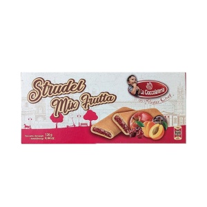 Biscuiți Ștrudel cu Fructe La Cioccolateria 126gr