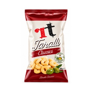 Covrigei Taralli Clasici cu Ulei de Masline RT 200gr - Img 1