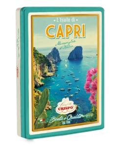 Praline Asortate Capri în Cutie Metalică Crispo 200gr