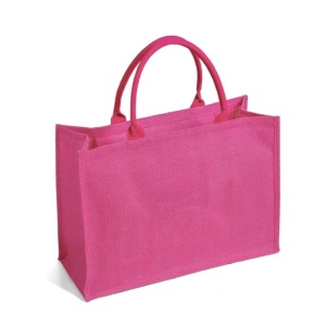 Sacoșă din Iută Fucsia M