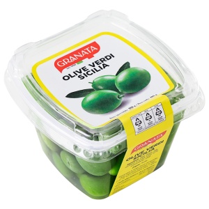 Măsline Verzi Întregi Granata 480gr