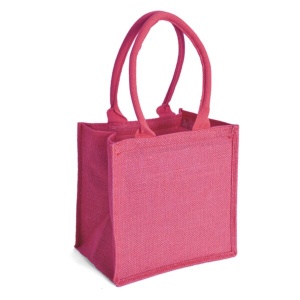Sacoșă din Iută Fucsia
