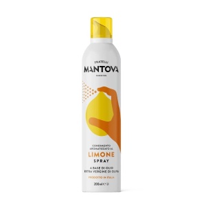 Spray cu Ulei de Măsline Aromatizat cu Lămâie Mantova 200ml