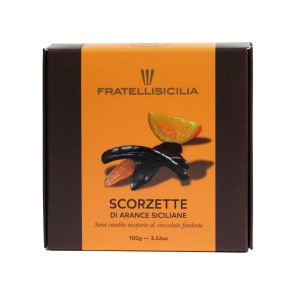Coajă de Portocală Semiconfiată Fratelli Sicilia 100gr