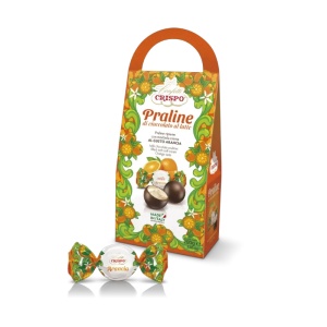 Praline cu Aromă de Portocale Crispo 200gr