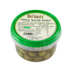Măsline Verzi Dulci Belgusto 500gr