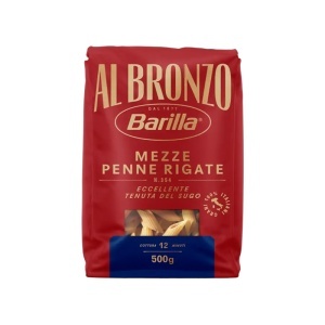 Mezze Penne Rigate Al Bronzo Barilla 500gr