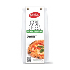 Mix pentru Pâine și Pizza fără Gluten Molino Rossetto 500gr