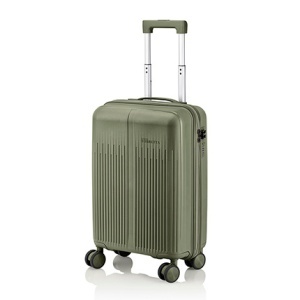 Troler Mediu din Policarbonat Verde Roberto Torretta 34 x 22 x 56 cm