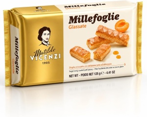 Foetaj Millefoglie Glazurate Vicenzi 125gr