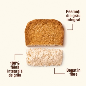 Pâine Prăjită Integrală Fette Biscottate RT 72 felii - Img 2