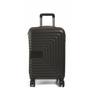 Troler Mediu din Policarbonat Negru 39 x 55 x 23 cm