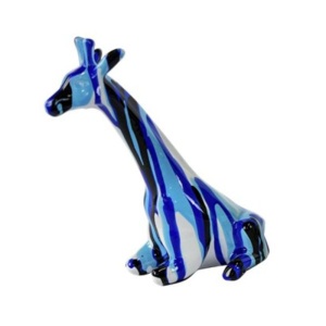 Decorațiune Girafă Albastră