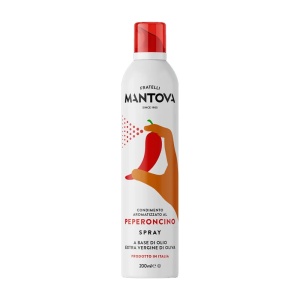 Spray cu Ulei de Măsline Aromatizat cu Ardei Iute Mantova 200ml