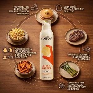 Spray cu Unt Ghee Mantova 200ml - Img 5