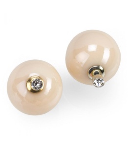 Cercei cu Perle Crem și Cristale Swarovski Zoppini Firenze - Img 2