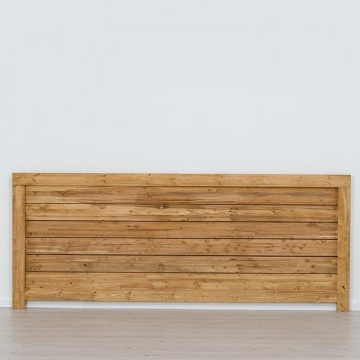 Capat de pat dublu Colibri, tablie cap, Lemn masiv rustic, alege dimensiunea