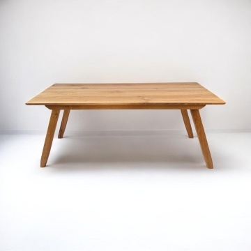 Masa dining Ayana lemn masiv cires, 140 x 80 cm, alege esenta si dimensiunea