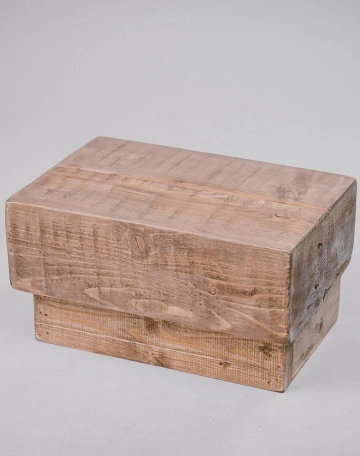 Noptiera Chania, lemn masiv pin, 50 x 38 x 25 cm