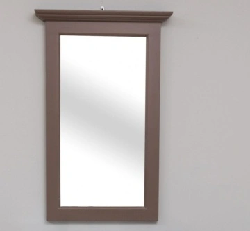 Oglinda lemn masiv pentru hol sau baie, 64 x 8 x 100 cm