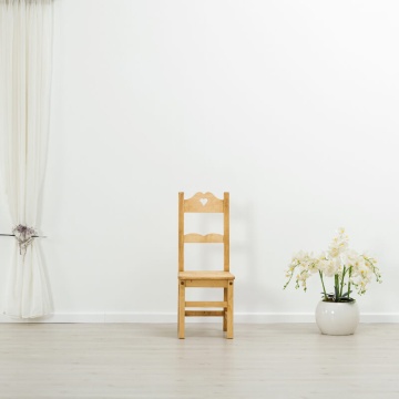 Scaun Rustic Cabana lemn masiv, 40 x 42 x 101 cm - Img 6
