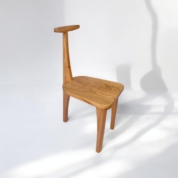Scaun Bakari lemn masiv cires, 50 × 43 × 97 cm, alege esenta - Img 2