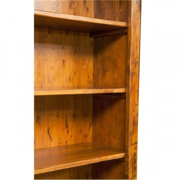 Biblioteca Dolce Toscana lemn masiv de tei nuc antik, 108 x 38 x 211 cm - Img 5
