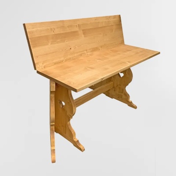 Masa / Consola rustica Garofita lemn masiv, 120 x 80 x 75 cm - Img 2