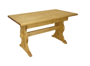 Masa Rustica extensibila Apuseni din Lemn Masiv, 140/180 x 80 x 78 cm - Img 3